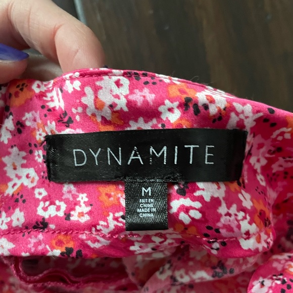 Womens (M) Dynamite floral midi skirt - Picture 3 of 3